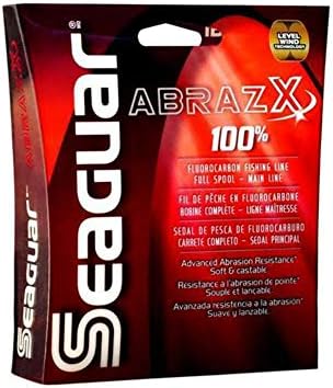 Seaguar Abrazx 100% Fluorocarbon 200 Yard