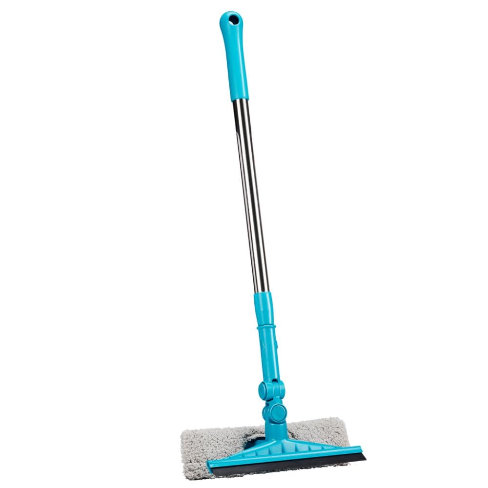 alpina Window Wiper - Window Squeegee and Window Wiper - with Telescopic Handle - 89 x 25.5 x 9.5 cm - Extendable Window Cleaner