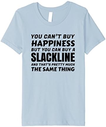Kids Slackline shirt; slackine t shirt 6 Baby Blue