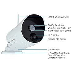 Night Owl WNVR201-42P-B 4 Channel 1080p Wireless