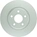 BOSCH 25010570 QuietCast Premium Disc Brake Rotor - Compatible with Select Chevrolet Cobalt, HHR, Malibu; Pontiac G5, G6, Pursuit; Saturn Aura, Ion; FRONT - Single
