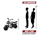 Mega Moto - Gas Mini Bike - 80CC/2.5HP without Suspension (MM-B80-BR)(Black)