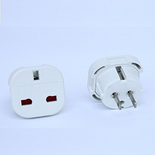 2 Packs of High Performance Universal UK/EU/ AU to US Adapter Travel Plug Adapter Convert ...