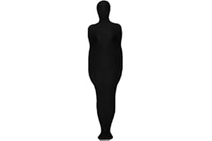 VSVO Full Body Greenman Suit - Lime Green (Black Mummy, X-Large)