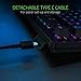 Razer Huntsman Tournament Edition TKL Tenkeyless Gaming Keyboard: Linear Optical Switches – Instant Actuation – Customizable Chroma RGB Lighting – Programmable Macro Functionality – Matte Blackthumb 4