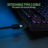 Razer-Huntsman-Tournament-Edition-Premium-Keyboard-with-Razer-Opto-Mechanical-Keys-Optical-Drive-Key-Stabilizer-Bar-Unmatched-Durability-Razer-Synapse-3-UK-Layout-Black Razer Huntsman Tournament Edition (Red Switch) - TKL Mechanical Gaming Keyboard (Compact Keyboard with Fastest Linear…