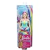 Barbie-GJK13-Dreamtopia-Princess-Doll Barbie Dreamtopia Princess Doll, 12-Inch, Blonde with Purple Hairstreak Wearing Pink Skirt and Tiara, for 3 to 7 Year…