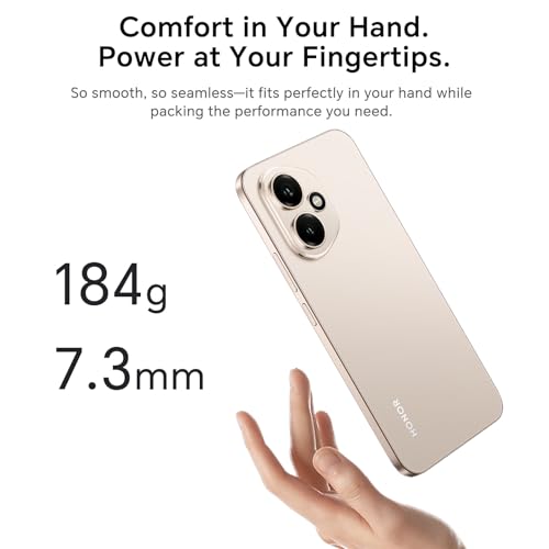 Honor 400 5G Smartphone, 8GB 256GB, Ultra-Clear AI Camera 200 Mpixels, 6.55 inch AMOLED Display 120Hz, Snapdragon 7 Gen 3, 5170mAh, IP65, Dual SIM, NFC, Android 15, No Charger, Black