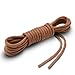 Miscly Waxed Thin Round Dress Shoelaces [3 Pairs] 3/32