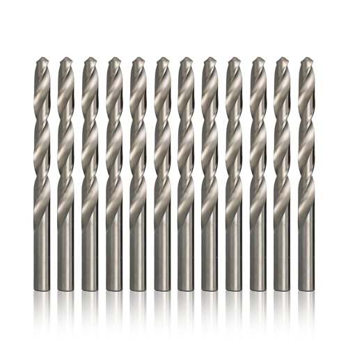 Drill America #52 High Speed Steel Polished Drill Bit (Pack of 12), D/AP Series