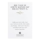 Dogeared Be Your Own Kind of Beautiful Clover Ring, Sterling Silver