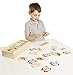 Melissa & Doug Self-Correcting Alphabet Letter Puzzles (Developmental Toys, Wooden Storage Box, Detailed Pictures, 52 Pieces, 7.62 cm H × 34.925 cm W × 14.605 cm L)