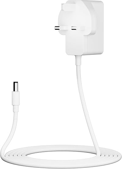 Heblumin 12V Power Adapter for BT Openreach EchoLife HG612 ONT Modem White