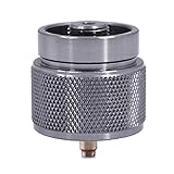 Walmeck- Camping Stove Adapter 1LB Propane Small Tank Input EN417 Lindal Valve Output