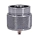Walmeck- Camping Stove Adapter 1LB Propane Small Tank Input EN417 Lindal Valve Output