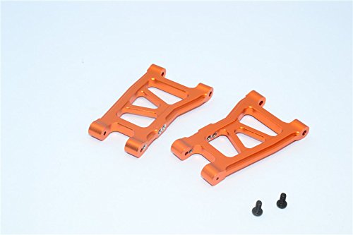 Traxxas LaTrax SST & LaTrax Teton Upgrade Parts Aluminum Front/Rear Suspension Arm - 1Pr Orange
