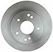 ACDelco Silver 18A101A Rear Disc Brake Rotor
