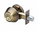 Master Lock DSO0605 Keyed Deadbolt, Antique Brass