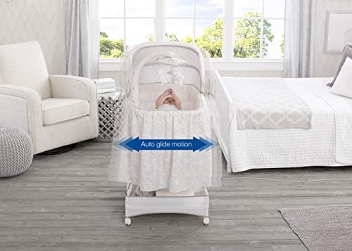 simmons kids silent auto gliding deluxe bassinet