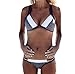 morecome Beachwear, Women Bikini Set Swimwear Bra Swimsuit (S, Gray)