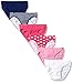 Fruit of the Loom Big Girls' 6 Pack Breathable Bikini