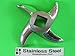 Smokehouse Chef Hamburger Meat Grinder Grinding Plate and Knife