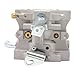 715668 Carburetor for Briggs and Stratton 715443 715121 Carburetor Replace Horizontal Shaft 185432 185437 185462 187437 187432 18hp Engine Carburetor (Gray)