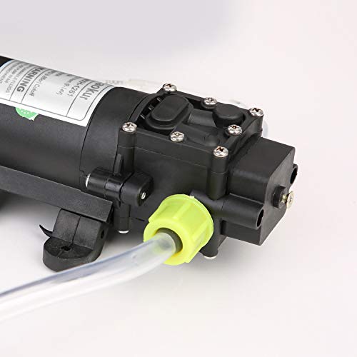 aokur DC 12V 5L Transfer Pump Extractor Oil Fluid Diesel Scavenge Suction Vacuum with Siphon Hose and Cigarette Light 60W
