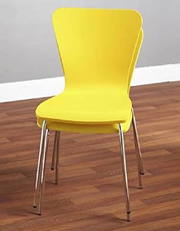 Amazon Com Stacking Kitchen Chairs Sturdy Metal And Plastic No
