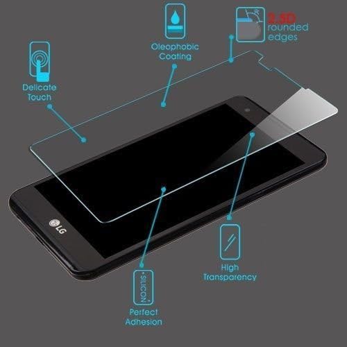NP ARMOR Premium GLASS Tempered Screen Guard Protector For LG X Power K450 K210 K6 K6P LS755 US610 (USA Seller)