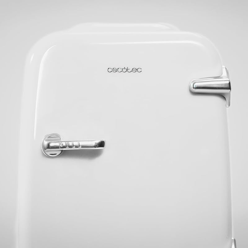 Mini Frigorifero Bolero MiniCooling 4L Habana White, 12V-220V, Compatibile con auto e roulotte, Funzione di raffreddamento e riscaldamento, Intervallo di temperatura 5-65°C, Trasporto facile