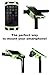 Bone Bike Tie Pro, Universal Bike Phone Mount, Bicycle Stem Handlebar Cell Phone Holder for 4 to 6 Inch Smartphone, iPhone 8 7 6s Plus 5 SE Samsung Galaxy S8 S7 Note 6 - Luminous