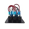 IZTOSS-led-3-gang-DC12V24V-switch-panel-with-led-power-socket-42A-dual-USB-voltmeter-and-wiring-kits