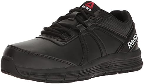 Womens Guide Work Safety Toe Industrial Construction Shoe, Black, 8.5 Wide US
