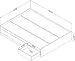 South Shore Vito Mates Bed with 2 Drawers, Queen 60-inch, Pure White