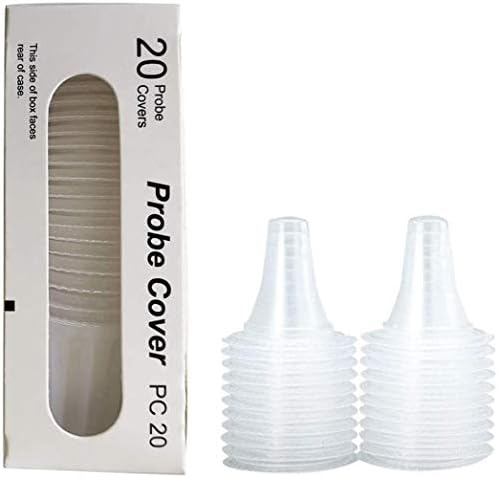 100 Pcs Thermometer Probe Covers Caps For All Braun Thermoscan Covers For Oral Armpit Rectum Electronic Thermometer Health Household