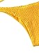 SweatyRocks Women's Sexy Bathing Suit Solid Color High Neck Tie Back Shirred Bikini Swimsuit