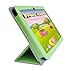 iShoppingdeals - for Insignia Flex 10.1" Tablet (Model NS-15AT10 Only) Folding Folio Skin Cover Case, Lawn Green
