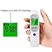 Baby Forehead Thermometer, Digital Infrared Medical Thermometer - FDA Approved Non Contact Digital Thermometer for Baby, Kids, Infant and Adults (Blue)