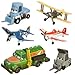 Disney Planes Figure Play Set - Propwash Junction with Dusty - Skipper - Leadbottom - Chug - Dottie - Sparky