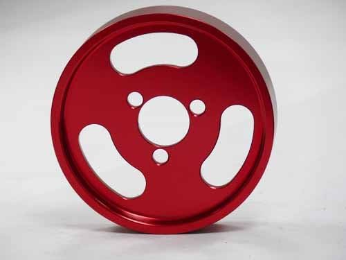 OBX Red Underdrive Crank Pulley 02-04 Volkswagon Golf/Jetta GTI 1.8T 20V DOHC ONLY