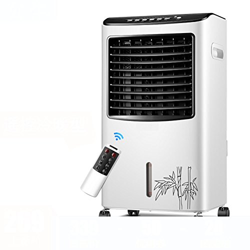SL&LFJ Mini portable air-conditioning fan,Home refrigerator cooler single cold air-conditioning fan water-cooled small air-conditioning mini heating fan-White 72x38x72cm(28x15x28inch)