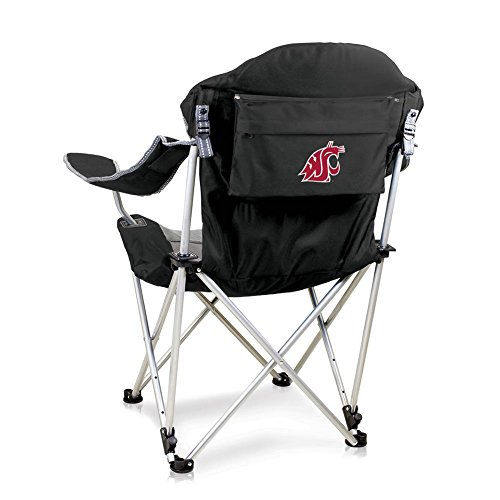 PICNIC TIME NCAA Washington State Cougars Reclining Camp Chair - Beach Chair fo…