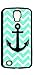 Heartcase Hard Case for Samsung Galaxy S4 Active (I9295 Water Resistant Version) ( Chevron Anchor Boat ), Not for S4 I8500