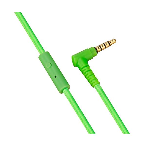 Rockpapa-952-Stereo-Foldable-Headphones-On-Ear-Adjustable-Headband-with-Microphone-for-Kids-Childrens-Adults-Tablet-Computer-Mobile-CDDVD-MP34-Black-Green Rockpapa Kids Headphones, 952 Childrens Headphones, Wired Headphones with Microphone, Foldable, Stereo Sound, 3.5mm Jack…