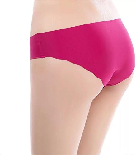 QiMi Women's Underwear Seamless Panties String Bikini Brief hipster 6 pack