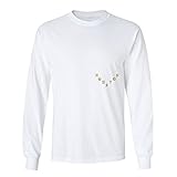 Kanye West PABLO Houston ULTRALIGHT BEAM YEEZY White Long Sleeve Shirt, West/ Pablo, Vibe (M)