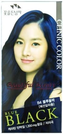 SOMANG CLINIC HAIR COLOR (BLUE BLACK B4) by THE FLOWER MEN
