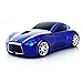 elec Space Cool Sport Car Shape 2.4GHz Wireless Mouse Optical Cordless Mice with USB Receiver for PC Laptop Computer 1600DPI 3 Buttons