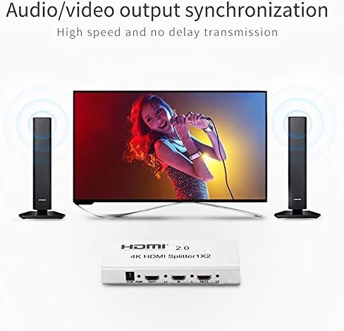 Unnlink 8 Ports Hdmi Splitter 1x8 Hdmi 2 0 Hdcp 2 2 Uhd4k 60hz Fps Hdr 10bit Deep Color Rgb Yuv4 4 4 18gbps 3d 1 In 8 Out Compatible With Ps4 Xbox One Roku Fire Tv Apple Tv Unnlink 8 Ports Hdmi Splitter 1x8 Hdmi 2 0 Hdcp 2 2 Uhd4k 60hz Fps Hdr 10bit Deep Color Rgb Yuv4 4 4 18gbps 3d 1 In 8 Out Compatible With Ps4 Xbox One Roku Fire Tv Apple Tv